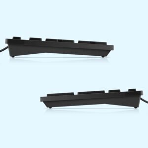 Dell KB216 Wired Multimedia Keyboard - Full-Size Layout with USB Interface, Chiclet Keys, Spill Resistance with 3 Indicator Lights| Plug and Play| Hot Keys: Volume, Mute,...