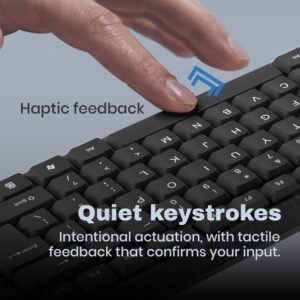 EVM Wired Keyboard - 104 Keys, Spill-Resistant, Copper Wire, UV Paint Coated, USB Connectivity, Smooth Keystrokes - 1 Year Warranty (EVM-WDK-216)