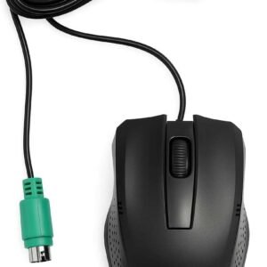 Prodot PS2 Plug & Play Ergonomic Wired Mouse I High Resolution 1000 DPI Optical Sensor I 5M Key Press Life & Clickable Scroll Wheel I 1 Year Warranty I Works with Windows, iOS,...