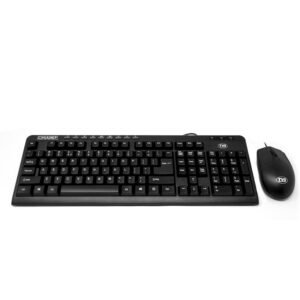 TVS ELECTRONICS Champ Executive Multimedia Combo (Wired Keyboard & Mouse)|10 Million+ keystrokes|Multimedia Functions