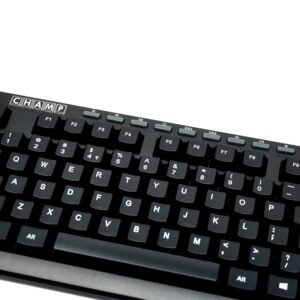 TVS ELECTRONICS Champ Executive Multimedia Combo (Wired Keyboard & Mouse)|10 Million+ keystrokes|Multimedia Functions
