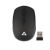 WE - WM 802 WIRELESS MOUSE 2.4 Ghz 1600 DPI BLACK RUBBER FINISH 1 YEAR WARRANTY