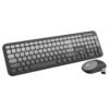 Zebronics Wireless Keyboard & Mouse Combo, 106 UV-Coated Keys, ₹ Key, 13 Multimedia Keys, Retractable Stand, 4 Button Mouse, 1600 DPI, High Precision, USB Nano Receiver...