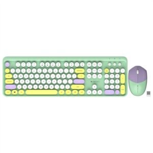 Zebronics Wireless Keyboard & Mouse Combo, 106 UV-Coated Keys, ₹ Key, 13 Multimedia Keys, Retractable Stand, 4 Button Mouse, 1600 DPI, High Precision, USB Nano Receiver...