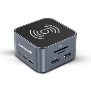 Honeywell New Launch 9-in-1 Type C Dock with 4K HDMI, 1GBPS RJ45 Ethernet Port, 2xUSB 3.0, 1xUSB 2.0 & Type C 3.0 PD100W, SD & Micro SD Slot, Audio Port for All Type C Devices-...