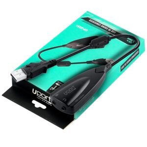 USB to 3.5mm Jack Audio Adapter,USB Sound Card with Headphone and Microphone Jack USB to Aux Converter for Windows and Mac, Linux